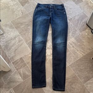 Silver SUKI, high skinny W28/37 dark wash Blue Women's Jeans super stretch